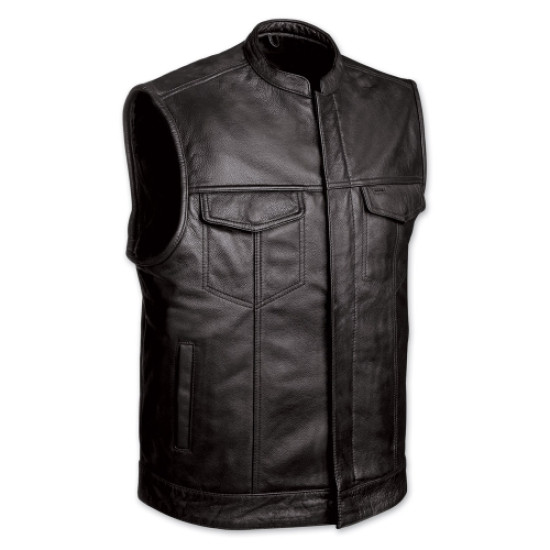 Men Leather Vest