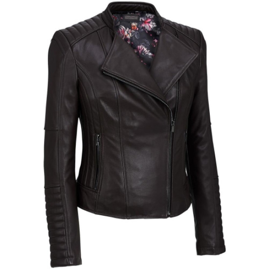 Women Biker Leather Jacket