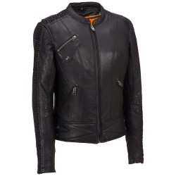 Women Biker Leather Jacket