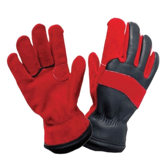 Leather Fire Fighter Gloves