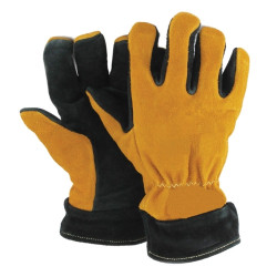 Leather Fire Fighter Gloves